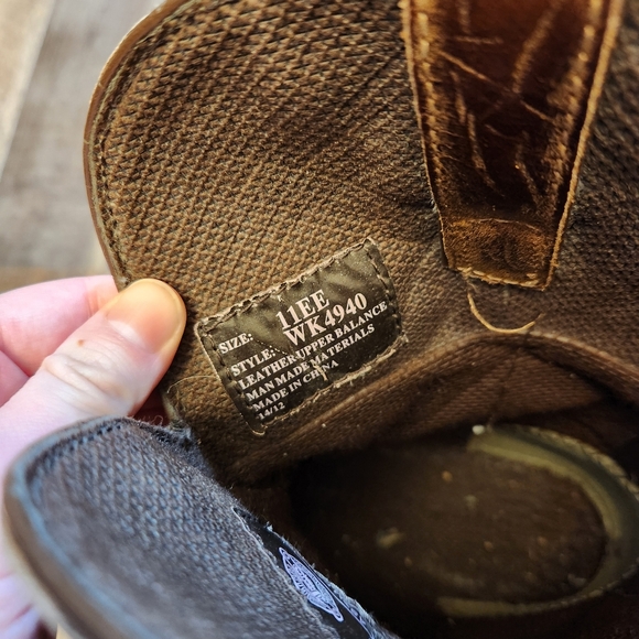 Justin Men's Waterproof Work Boots Size 11EE - Picture 9 of 9